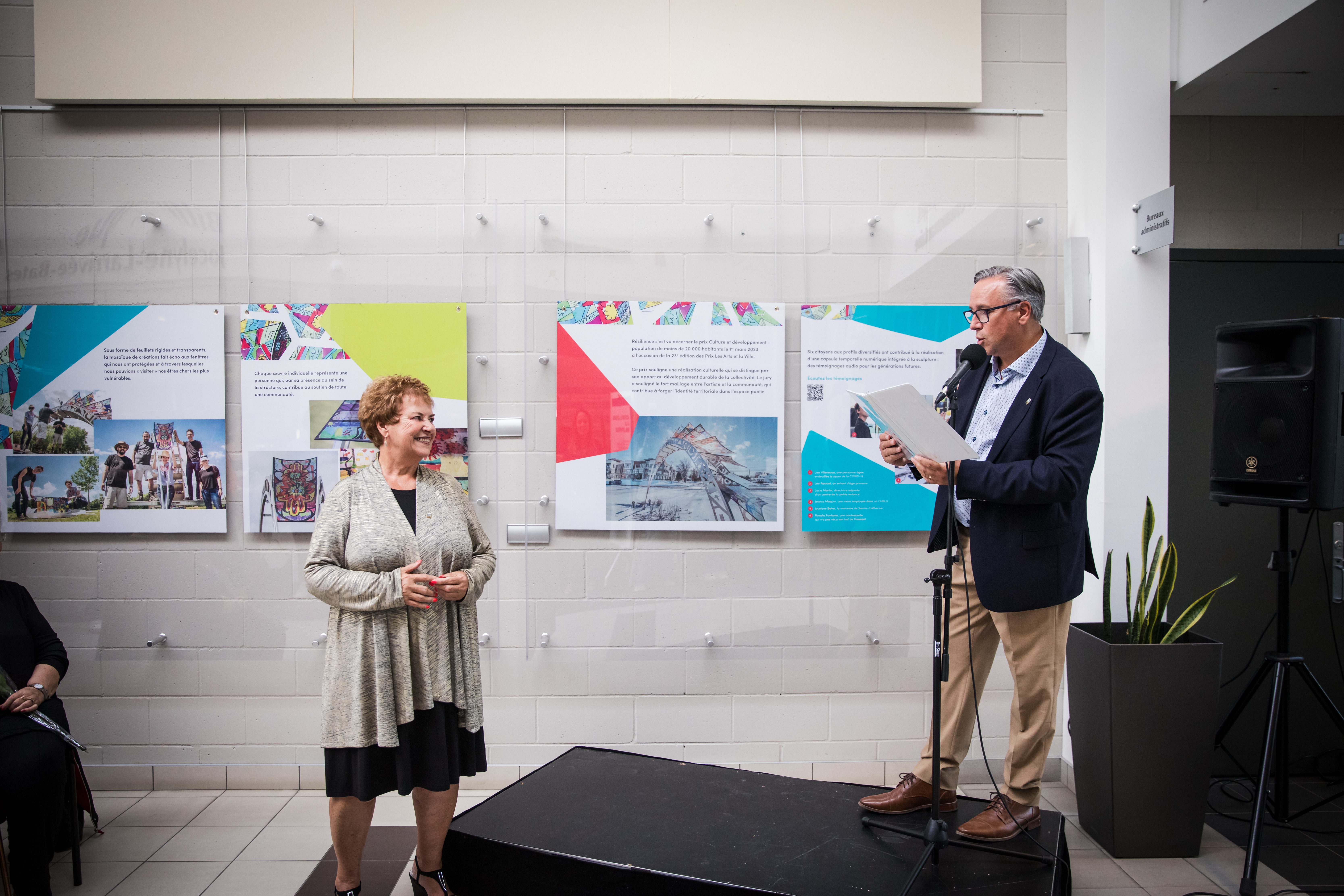 Ville Sainte Catherine2025 Inauguration Biblio 1967