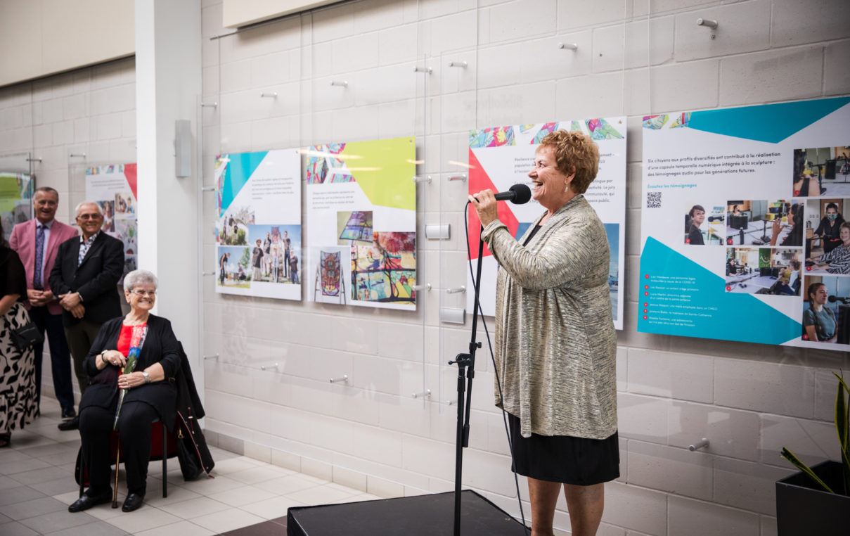 Ville Sainte Catherine2025 Inauguration Biblio 1988